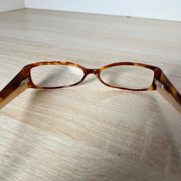 Prada VPR04H 78S-1O1 Eyeglasses Brown Caramel Frames 53-15-135 Made in Italy - Picture 5 of 8